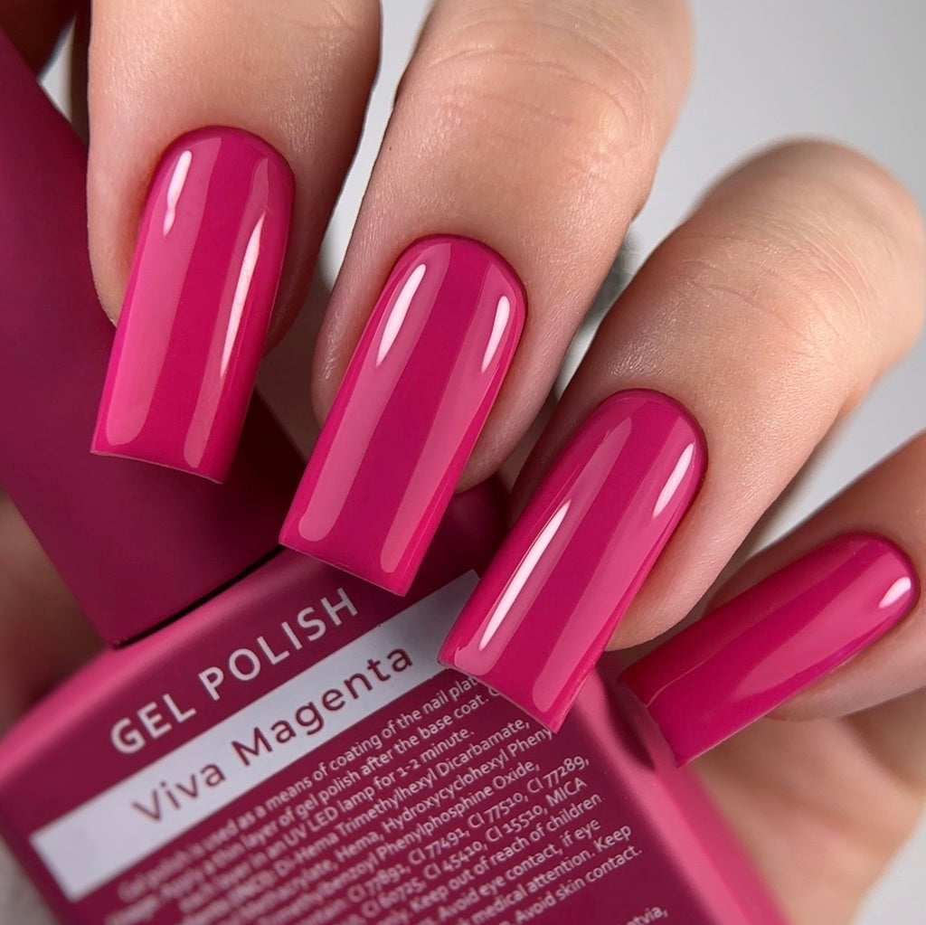 Vernis semi-permanent Viva Magenta 15 ml HEYLOVE