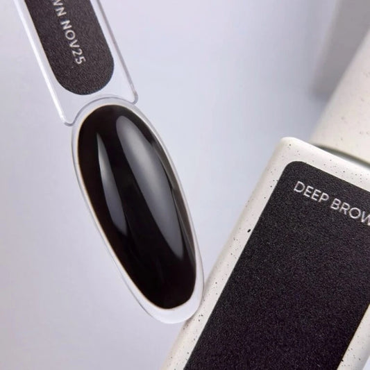 Гель-лак Глибокий Коричневий 10 ml NAILSOFTHEDAY