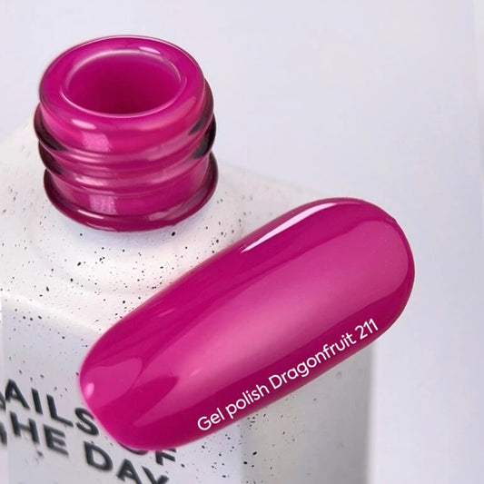 Gel polish №211 - Dragonfruit 10 ml NAILSOFTHEDAY