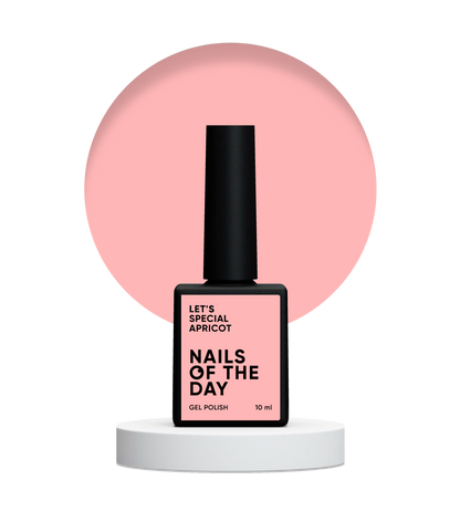 Esmalte em gel Let's Special №185 Apricot 10 ml NAILSOFTHEDAY