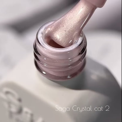 Гель лак Crystal Cat №2 10 мл Saga Professional