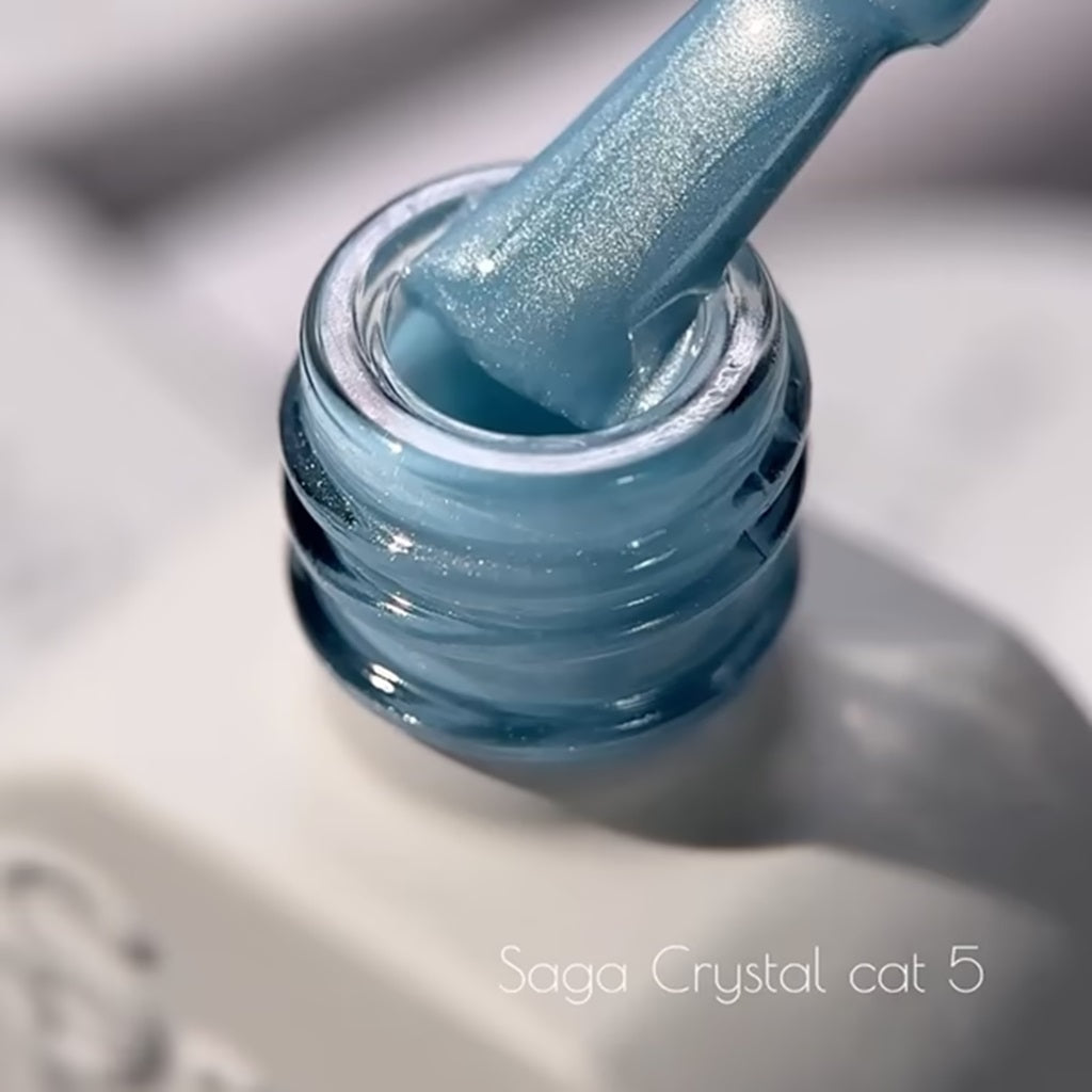 Гель лак Crystal Cat №5 10 мл Saga Professional
