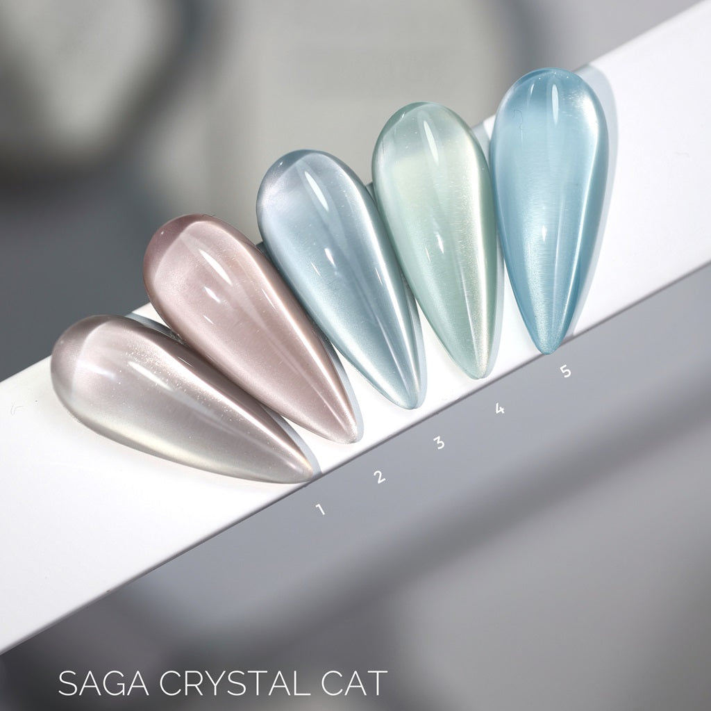 Гель лак Crystal Cat №1 10 ml Saga Professional