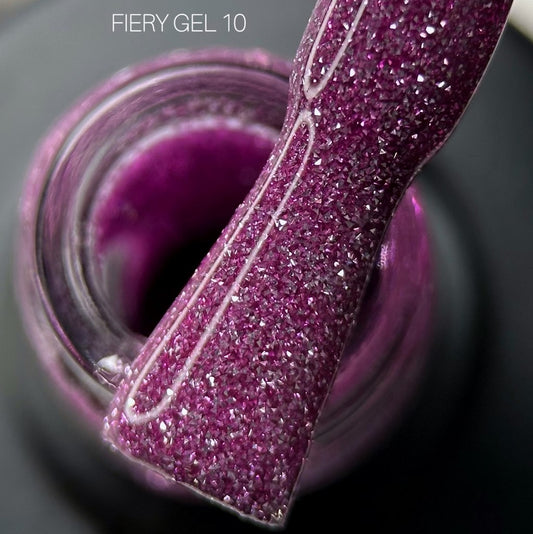 Gélový lak Fiery №10 9 ml Saga Professional