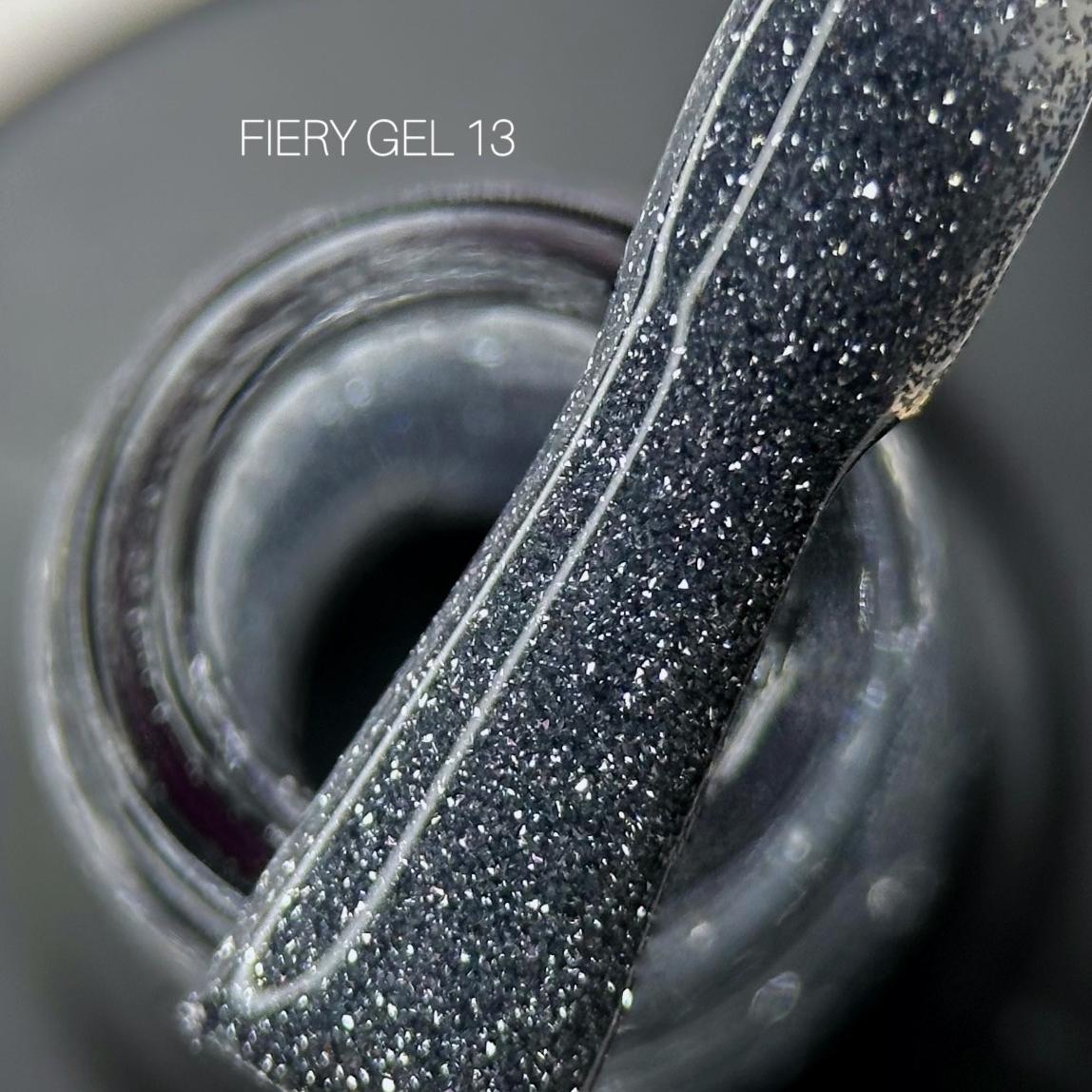 Gel-Lack Fiery Nr. 13 9 ml Saga Professional