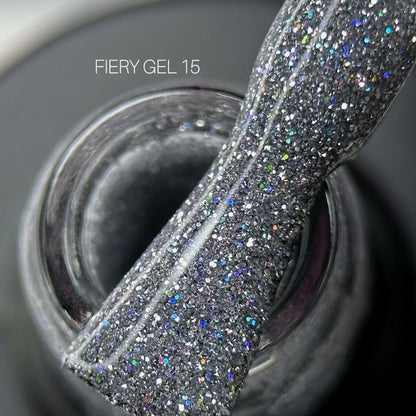 Gel polish Fiery №15 9 ml Saga Professional