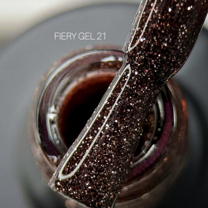 Gel Nagellack Fiery №21 9 ml Saga Professional