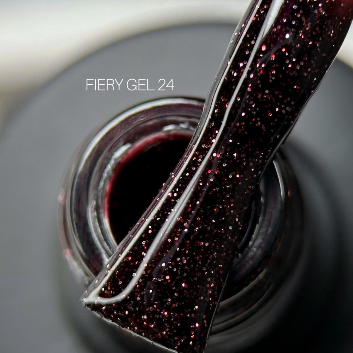 Гель-лак Fiery №24 10 мл Saga Professional