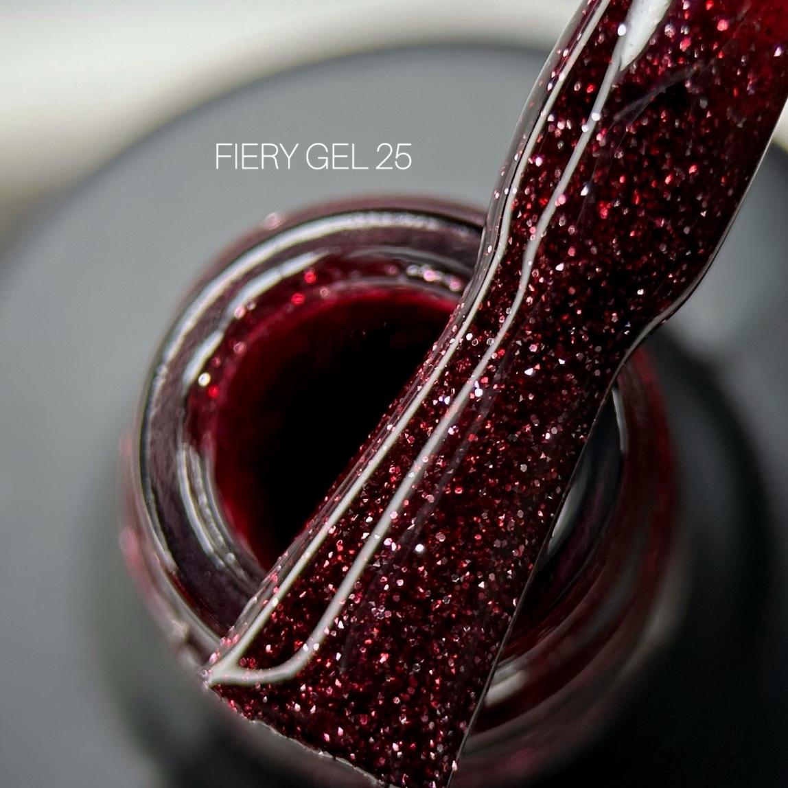 Гель-лак Fiery №25 10 мл Saga Professional