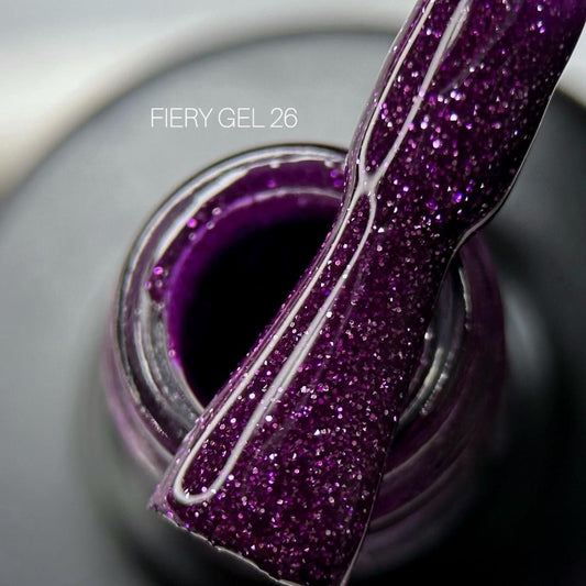 Гель-лак Fiery №26 9 мл Saga Professional