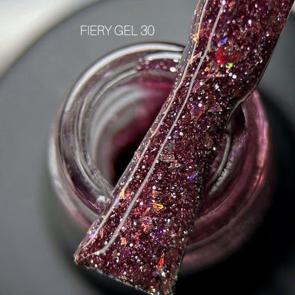 Гель-лак Fiery №30 9 мл Saga Professional