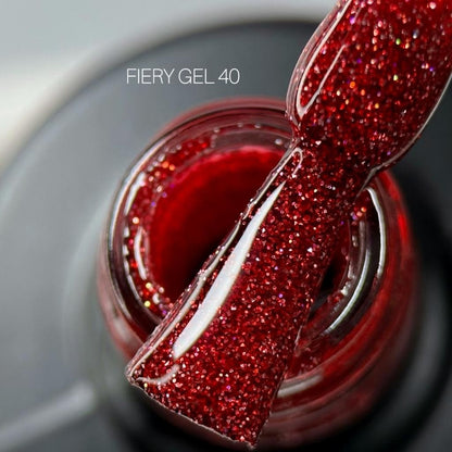 Гель-лак Fiery №40 10 мл Saga Professional