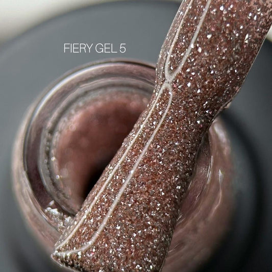 Gel polish Fiery №5 10 ml Saga Professional