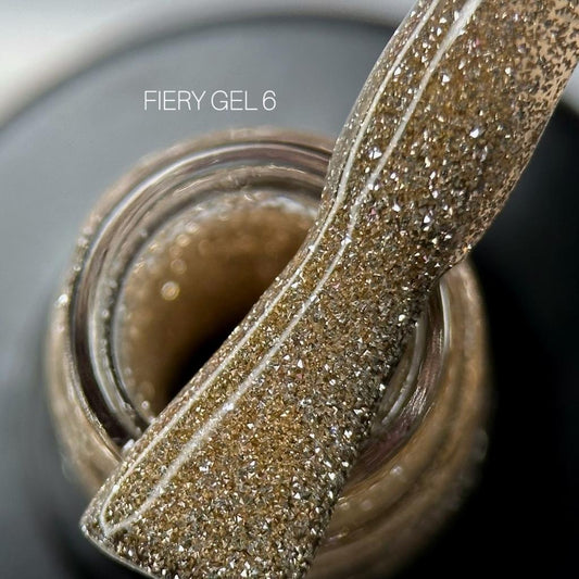 Гель-лак Fiery №6 9 мл Saga Professional