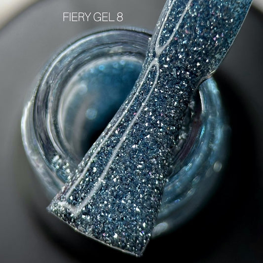 Gélový lak Fiery №8 9 ml Saga Professional