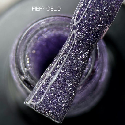 Gélový lak Fiery №9 9 ml Saga Professional