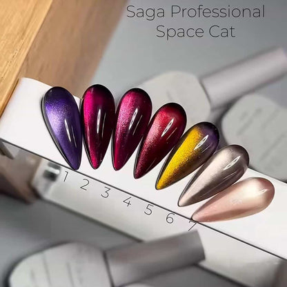 Гель лак Space Cat №6 10 мл Saga Professional