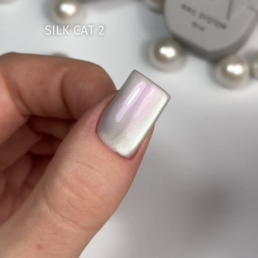 Гель-лак Silk Cat №2 10 мл Saga Professional