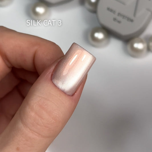 Гель-лак Silk Cat №3 10 мл Saga Professional