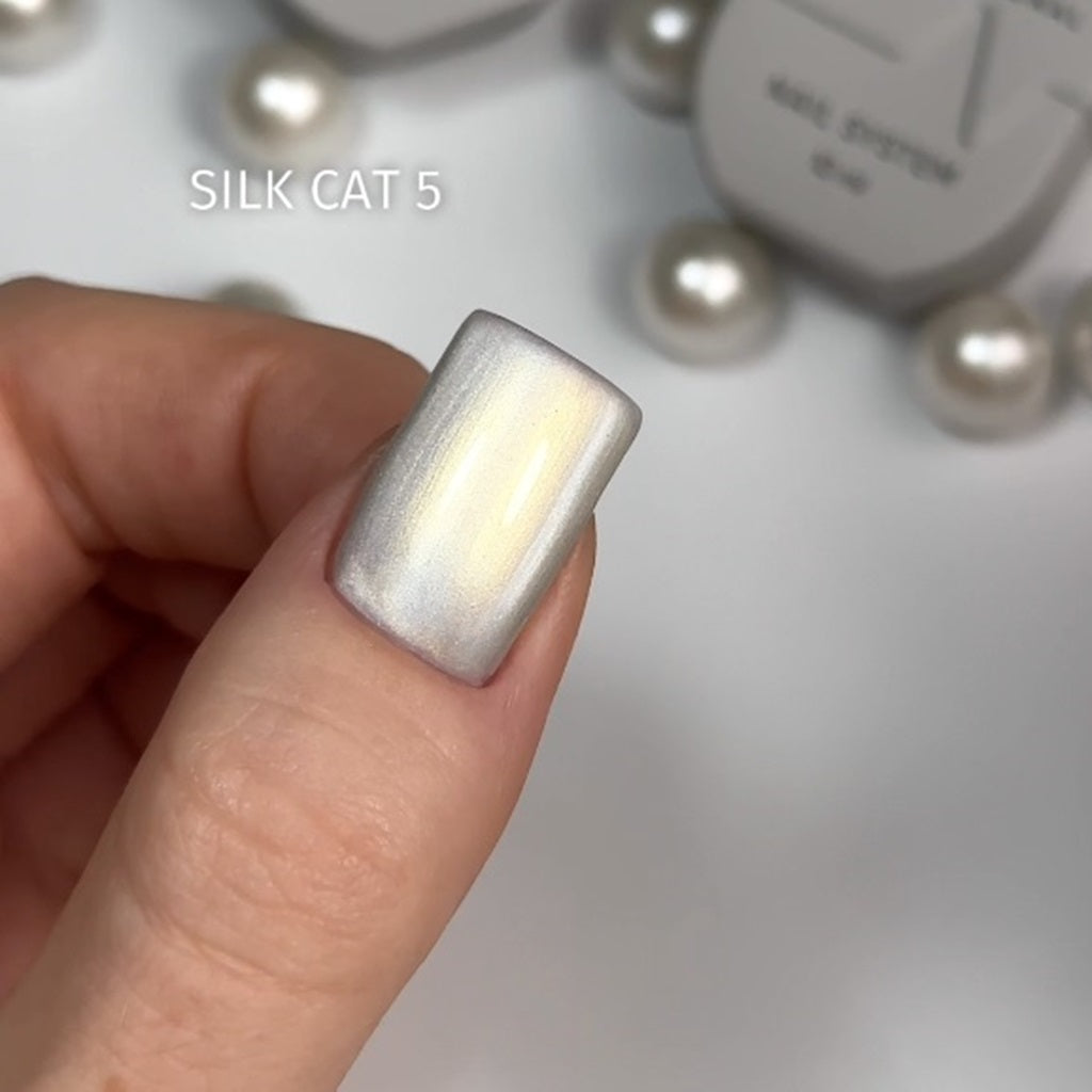 Гель-лак Silk Cat №5 10 мл Saga Professional