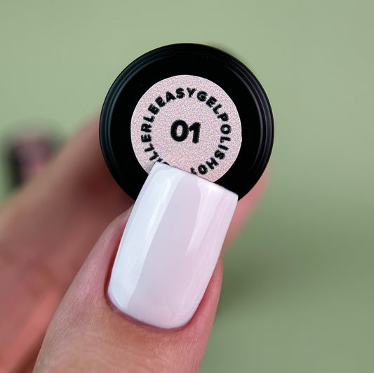 Gel Polish EASY (3 in 1) №1 8 ml Siller