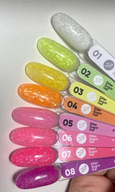 Esmalte em gel Sugar №7 15 ml Siller