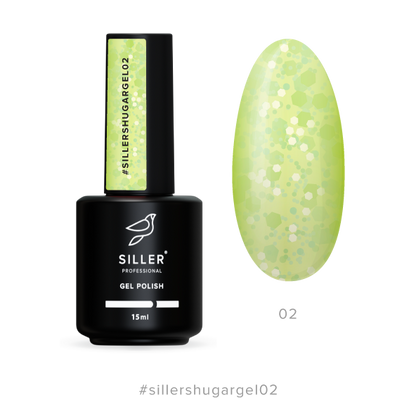 Esmalte em gel Sugar №2 15 ml Siller