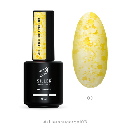 Gel polish Sugar №3 15 ml Siller