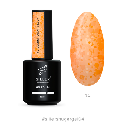 Vernis Gel sucre №4, 15 ml Siller