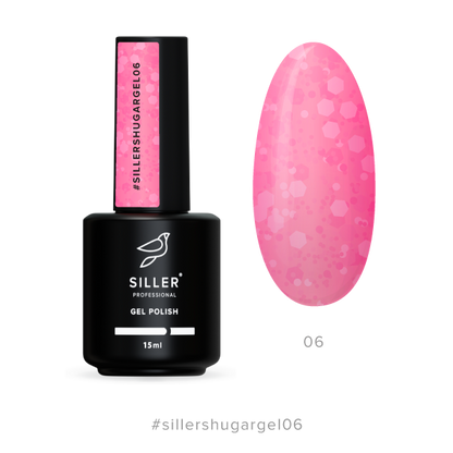 Esmalte em gel Sugar №6 15 ml Siller