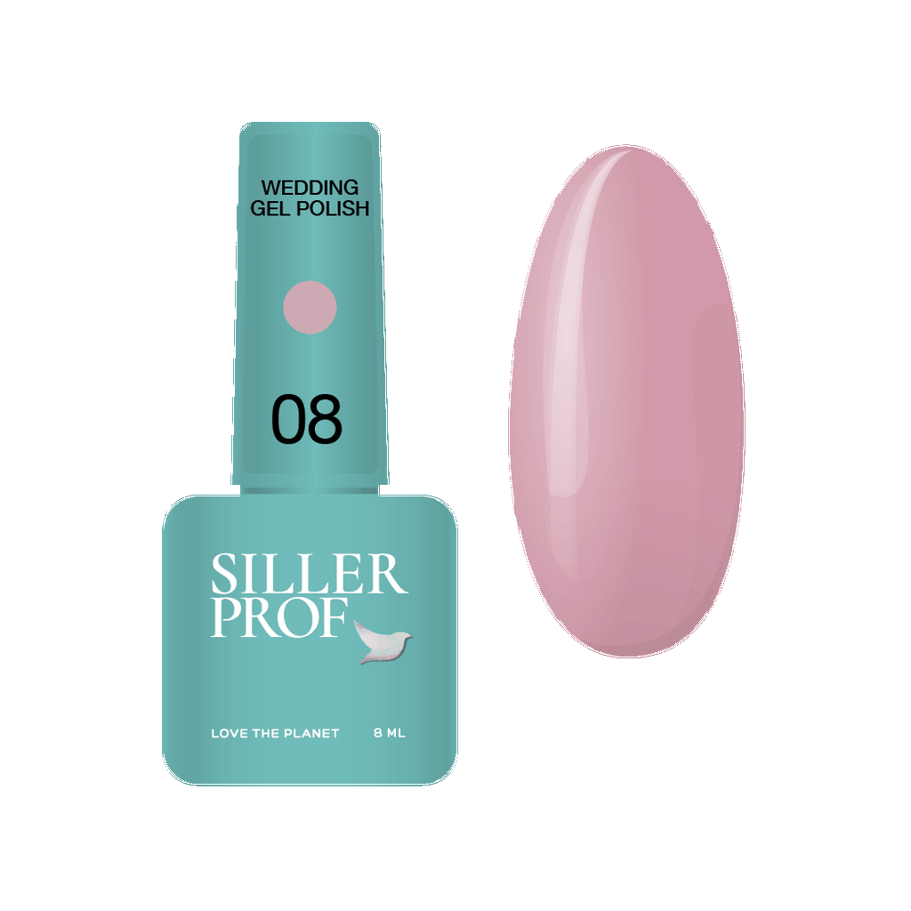 Gel Polish Wedding №8 8 ml Siller