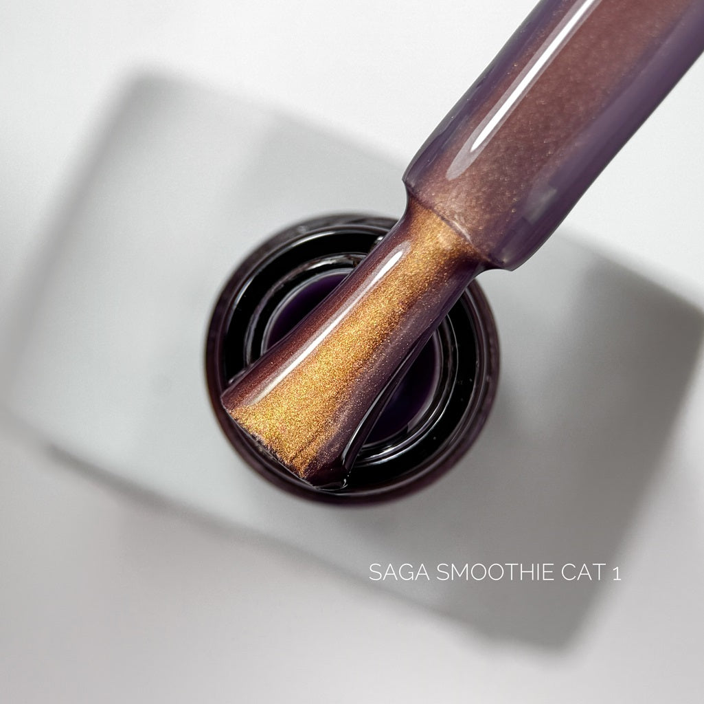 Гель-лак Smoothie Cat №1 10 мл Saga Professional