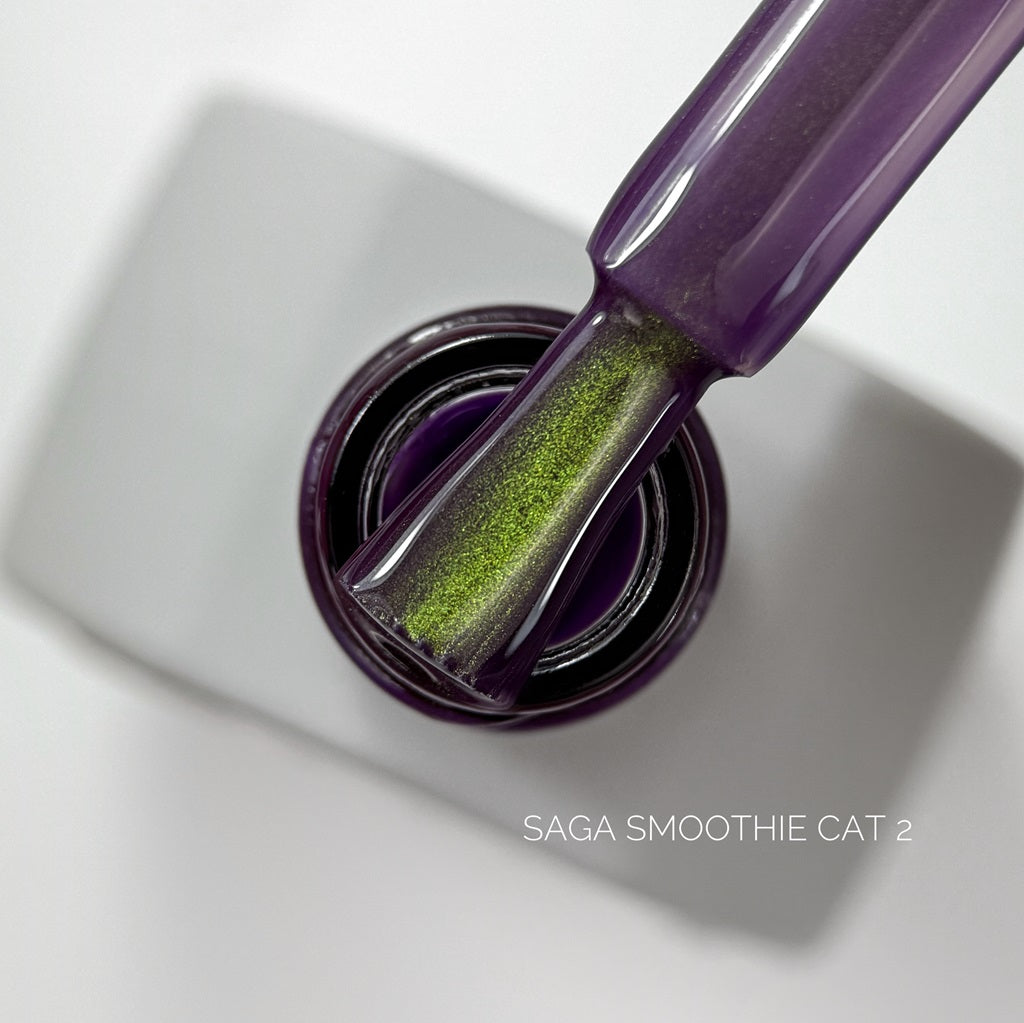 Гель-лак Smoothie Cat №2 10 мл Saga Professional