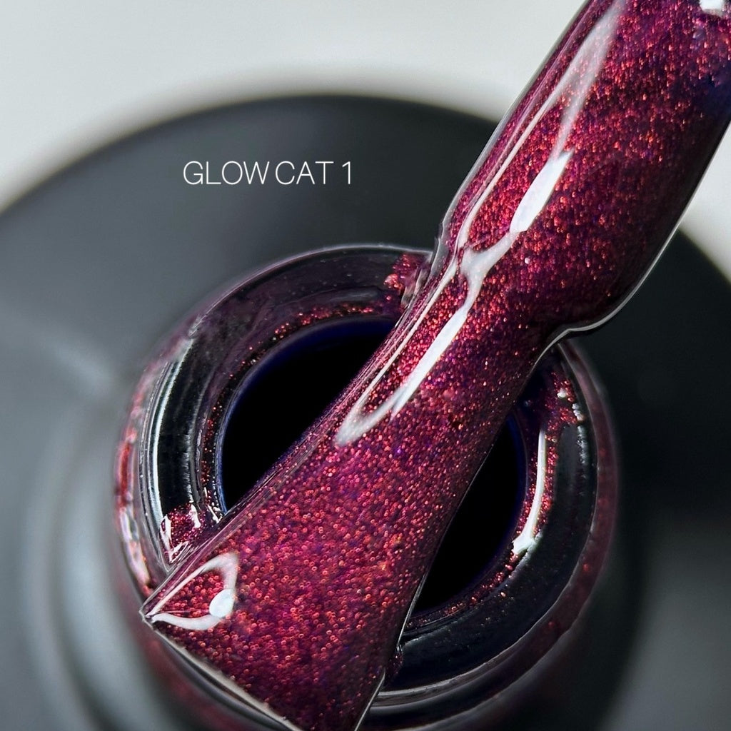 Gel polish Glow Cat №1 10 ml Saga Professional