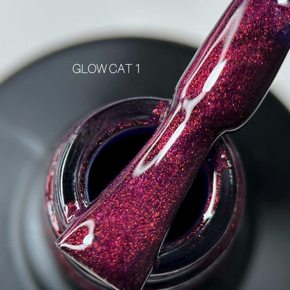 Gel polish Glow Cat №1 10 ml Saga Professional