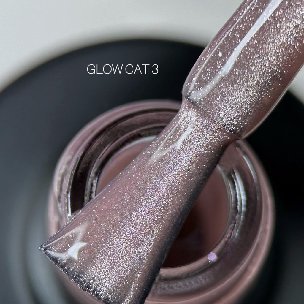 Гель-лак Glow Cat №3 10 мл Saga Professional
