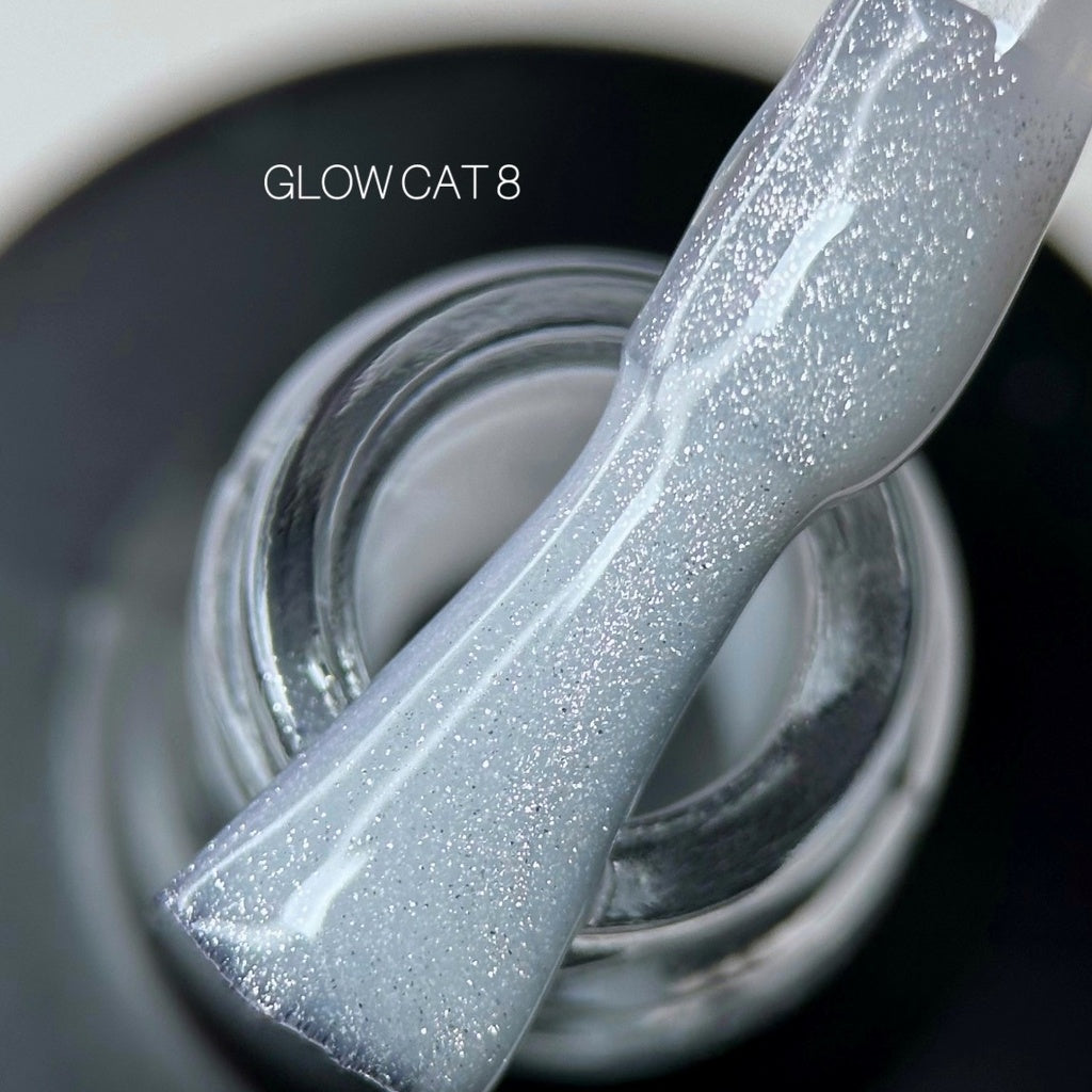 Гель-лак Glow Cat №8 10 мл Saga Professional