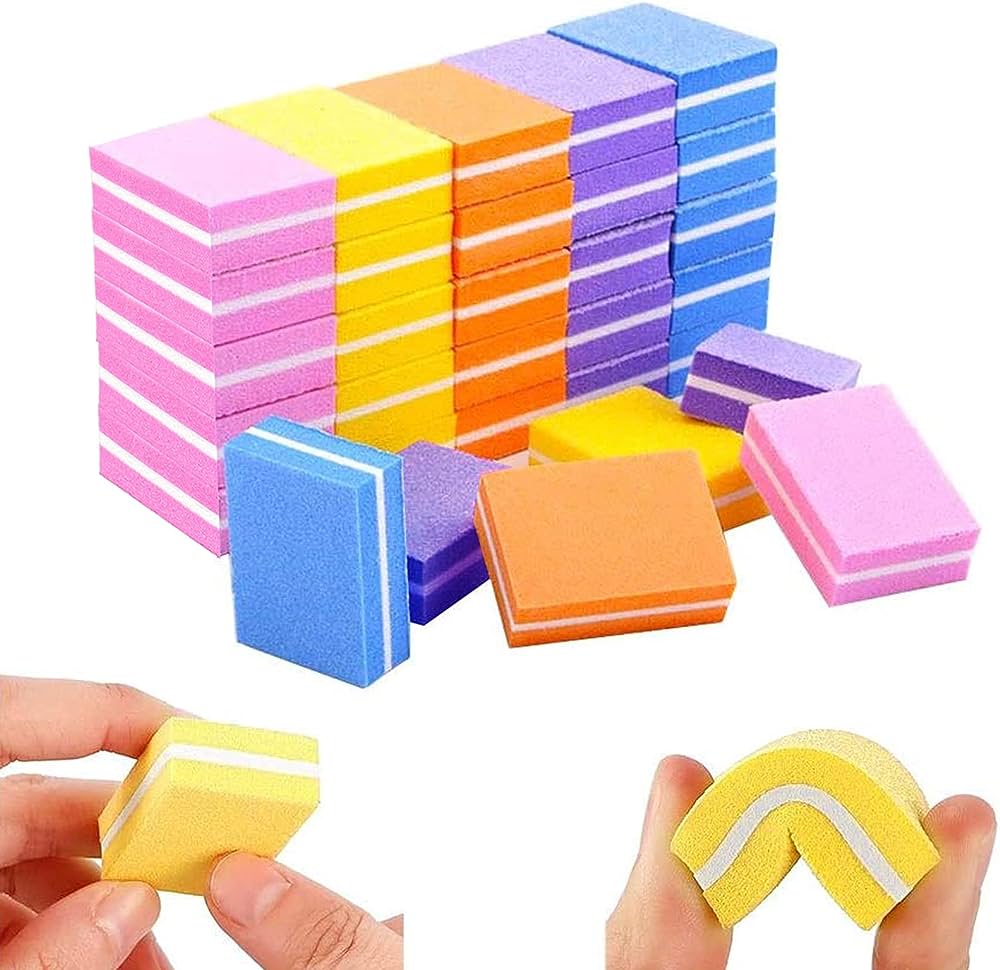 Mini set de blocs de polissage pour ongles 5 pièces