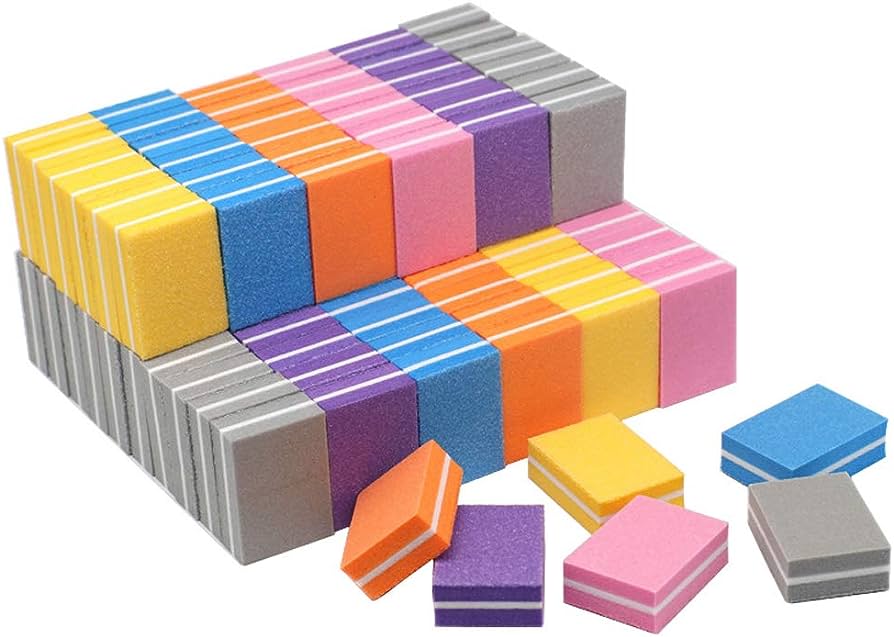 Mini set de blocs de polissage pour ongles 5 pièces