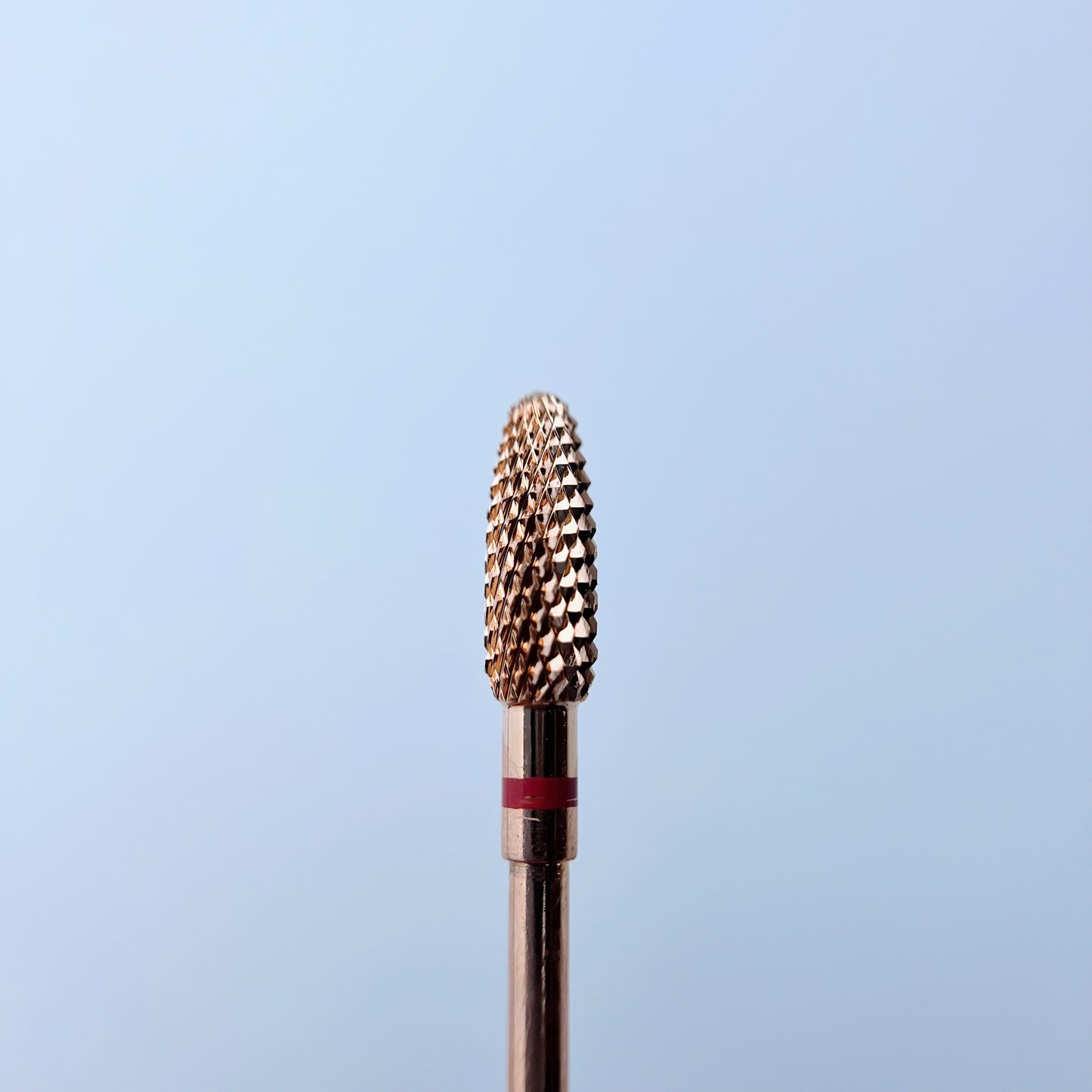 Твердосплавна фреза Рожеве Золото, "Кукурудза” маленька, 4.0*13 мм, Червона