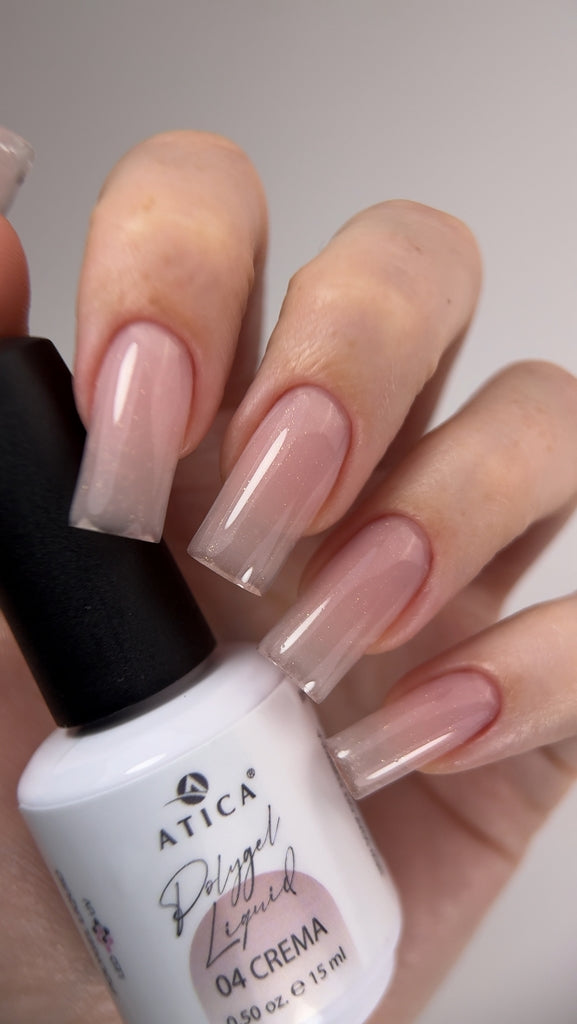 Polygel Liquid Crema 15 ml Atica