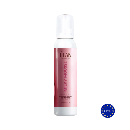 ELAN MILKY MOUSSE: cleansing mousse for eyebrows and eyelashes 150ml