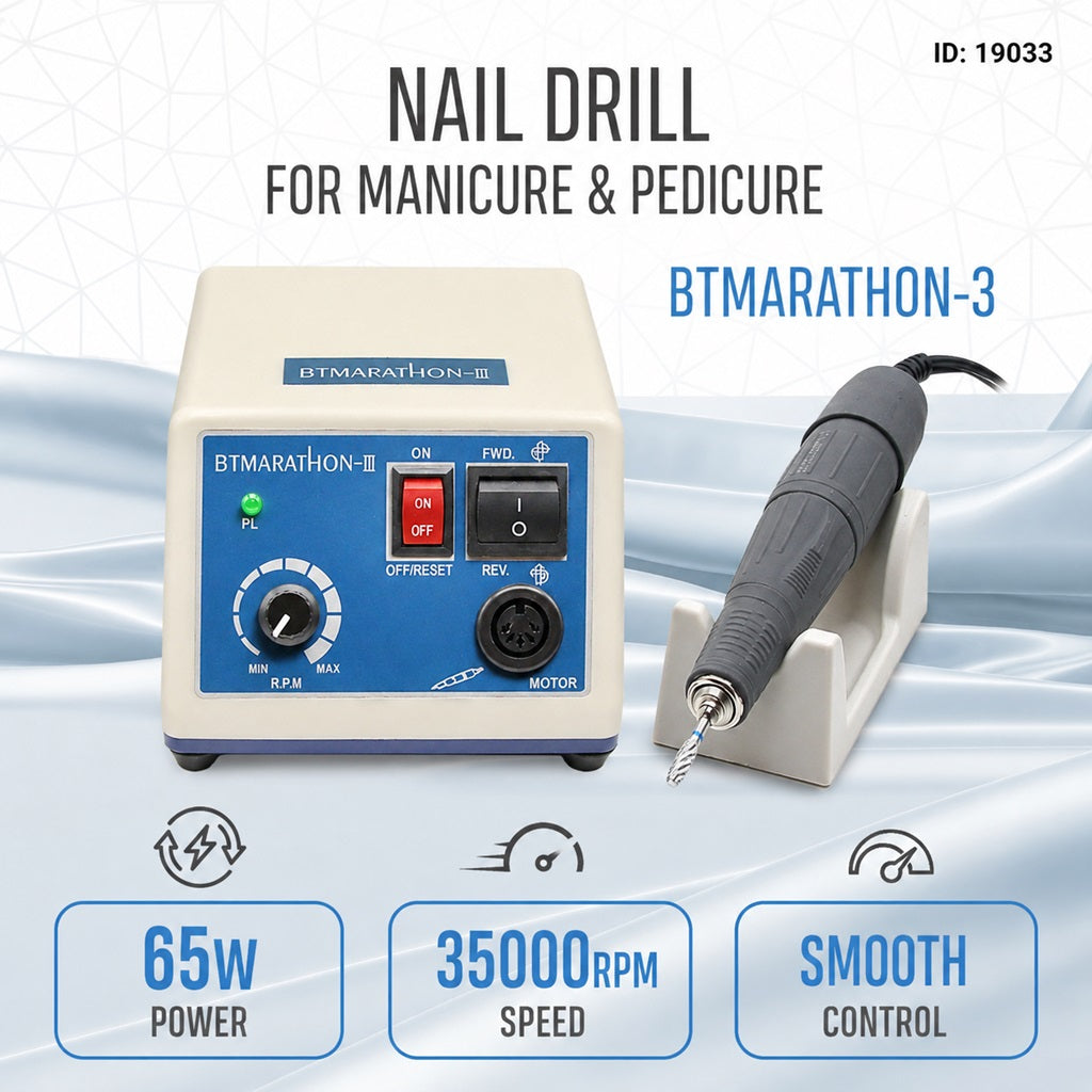 Nagelfräser BTMarathon ESCORT-3 (KOPIE) 45W 35000 U/min (mit Pedal)