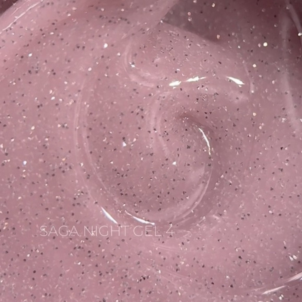 Builder гель Ночь №4 15 ml Saga Professional