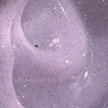 Builder гель Ночь №6 15 мл Saga Professional