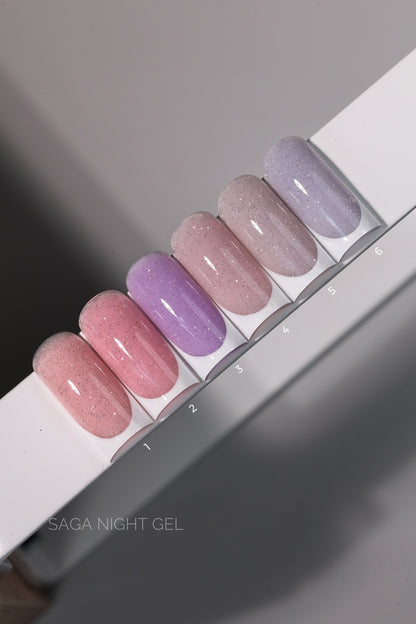 Builder гель Ночь №4 15 ml Saga Professional