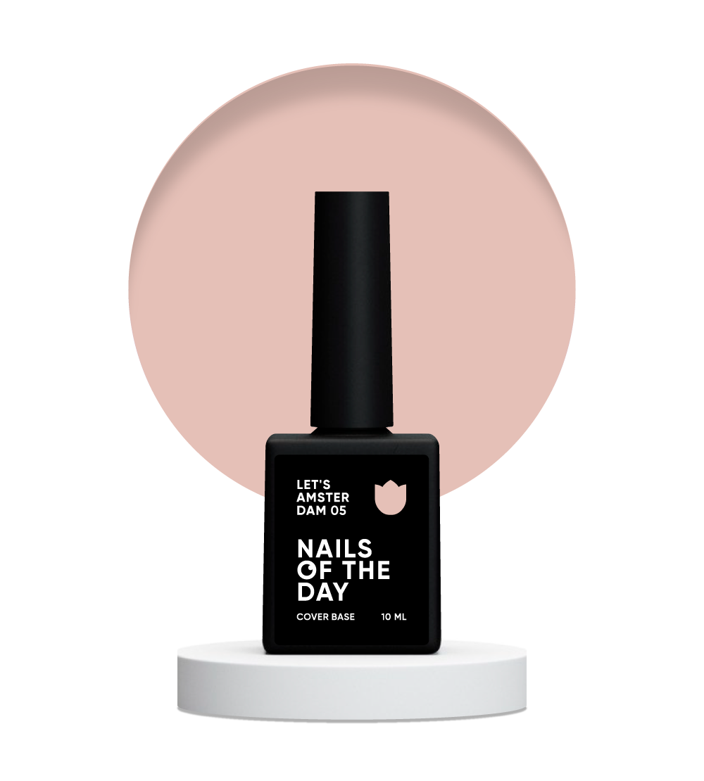 NAILSOFTHEDAY Let's Amsterdam Base 05 10 ml