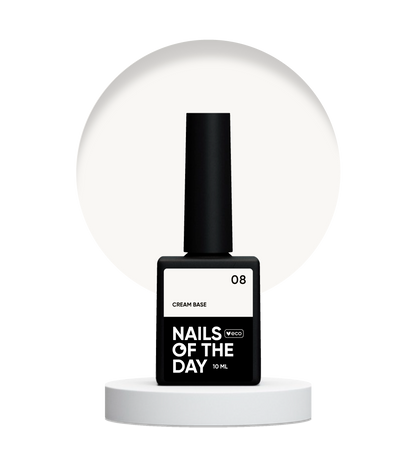 Base Cream №8 10ml NAILSOFTHEDAY