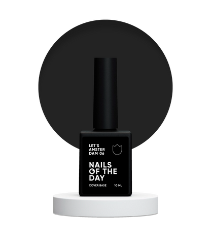 Couche de base Let's Amsterdam Black 10ml NAILSOFTHEDAY