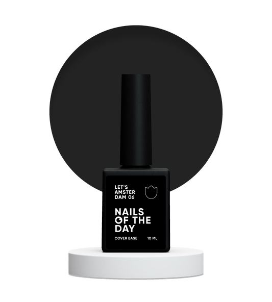 NAILSOFTHEDAY Let’s Amsterdam Black 10 ml
